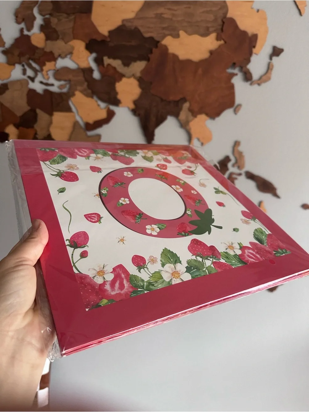 Strawberry Theme Stacking Decorative Block Boxes Party Decor New in Package